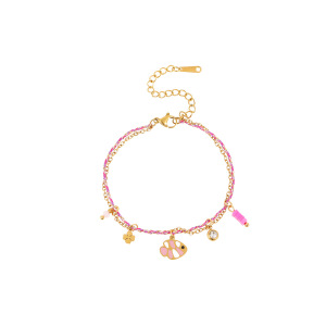 Bracelets À Breloques Pour Femmes, Simples, En Acier Inoxydable, Étanches, Avec Motifs D'Animaux De Vacances h5 Image5