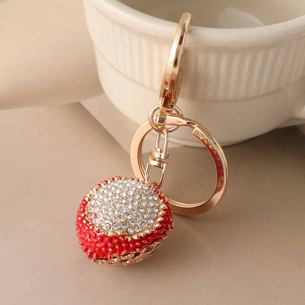 1 Porte-Clés En Alliage De Litchi h5Image5