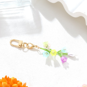 Porte-Clés En Alliage En Forme De Fleur, 1 Pièce h5 Image4
