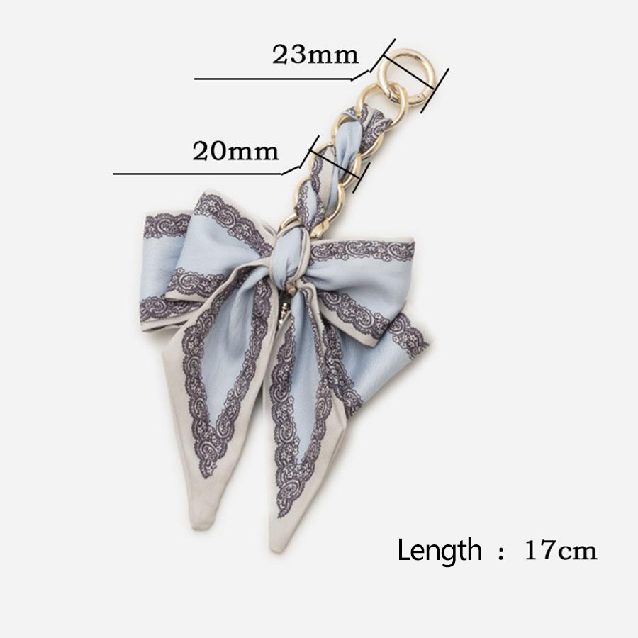 1 Pièce Élégante Série Nœud Papillon Écharpes Couleur Or Aluminium Rallonge Sac Sangle Image5