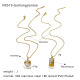 Collier blanc rond et rectangulaire en deux parties Image5