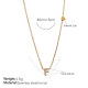 Collier lettre Image6