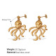 Boucles d'oreilles en or 