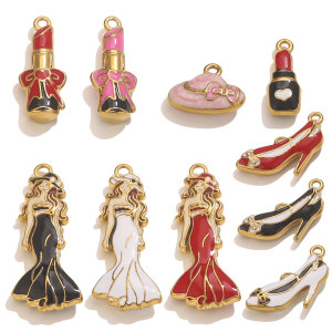 Pendentif Femme Étanche En Acier Inoxydable À Monter Soi-Même (1 Pièce) h5 Image4