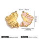 Pendentif en forme de goutte d'huile en or rose Image7