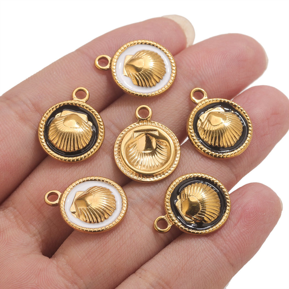 Pendentif Femme Étanche En Acier Inoxydable, À Monter Soi-Même (1 Pièce) h5Image3