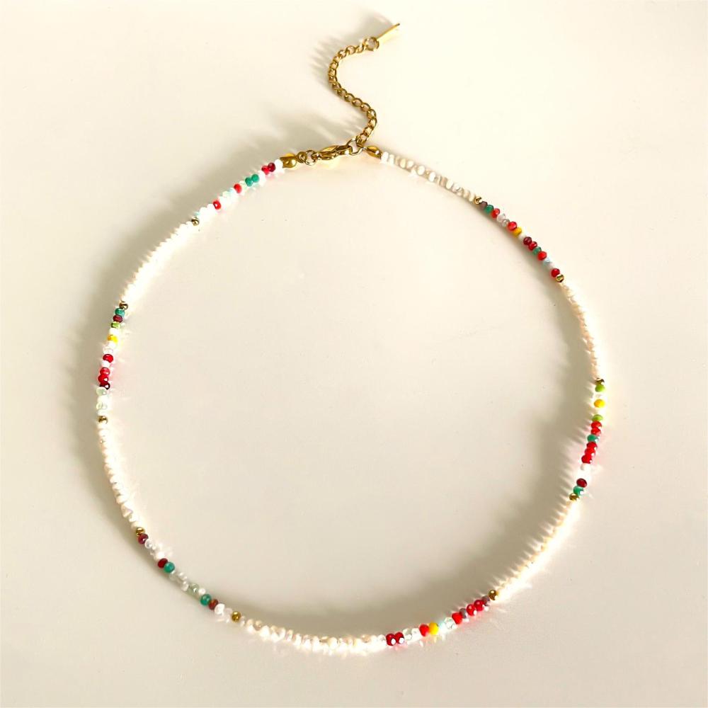 Collier Pendentif Poisson Étanche En Acier Inoxydable Couleur Or (1 Pièce) 