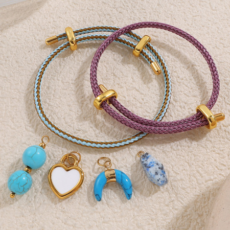1 bracelet en corde réglable à faire soi-même 2