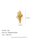 Pendentif Glace - Or Image4