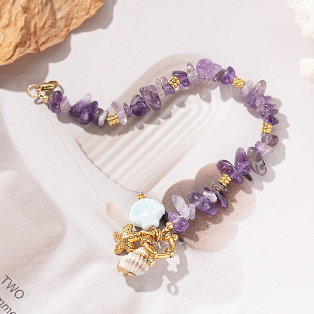1 Bracelet En Perles De Pierre Naturelle h5Image3