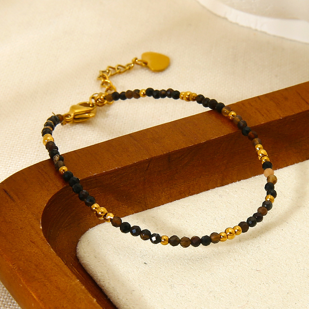 Bracelets De Perles Pour Femmes En Pierres Naturelles De La Série Classic Image2
