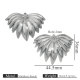 Pendentif en acier - 44 x 36 feuilles Image10