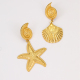 Boucles d'oreilles en or 