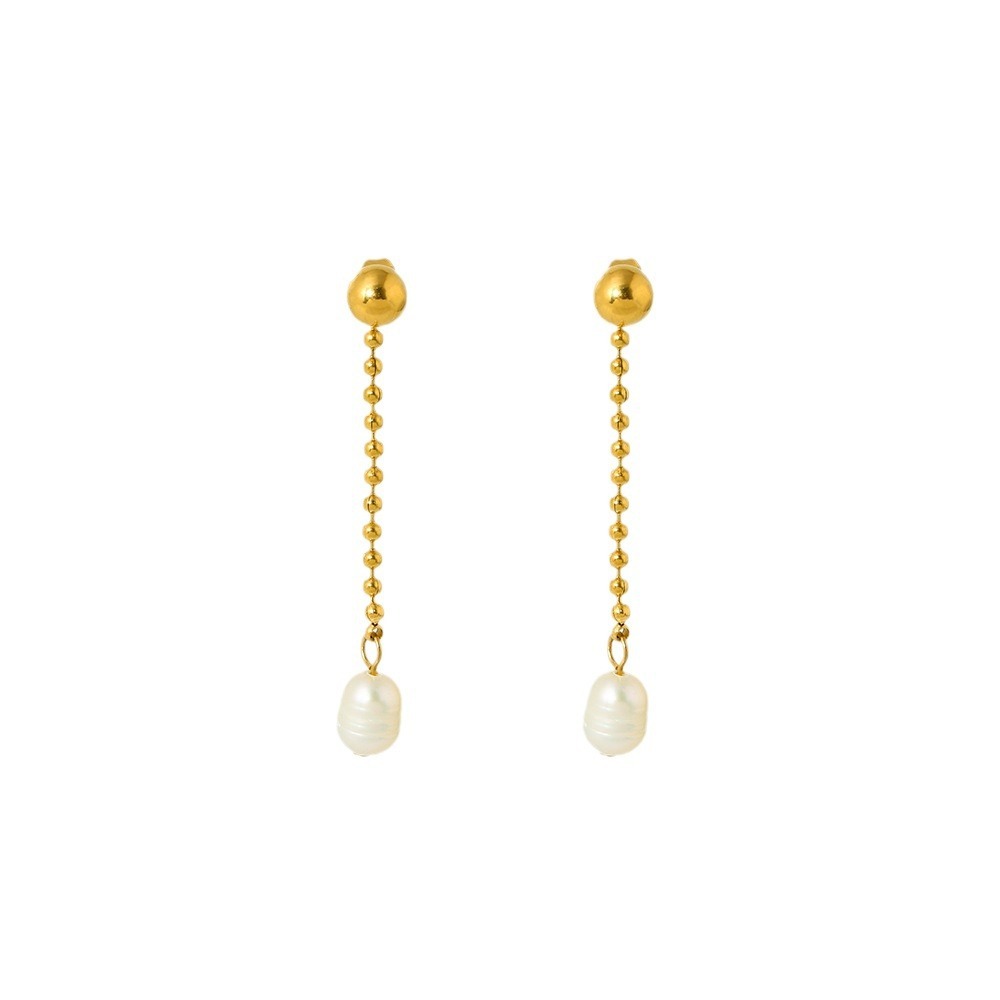 Boucles D'Oreilles Puces Élégantes En Acier Inoxydable, Couleur Or, En Forme De Tortue, Pour Femmes Image5