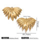 Pendentif en or - 44*36 feuilles Image9