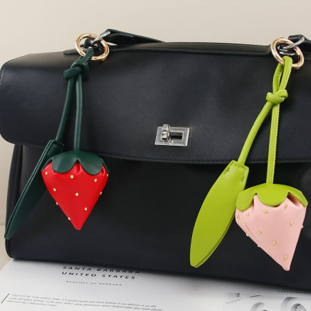 Charms de sac pour femme en PU, série Simple Sweet Flower