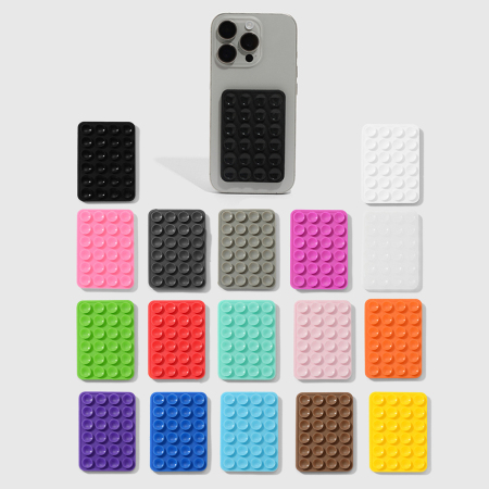 1 ventouse double face autocollante antidérapante en silicone pour téléphone