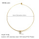 Collier coeur en zircon Image5