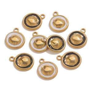 Pendentif Femme Étanche En Acier Inoxydable, À Monter Soi-Même (1 Pièce) h5 Image4