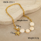 Collier coquillage rond
