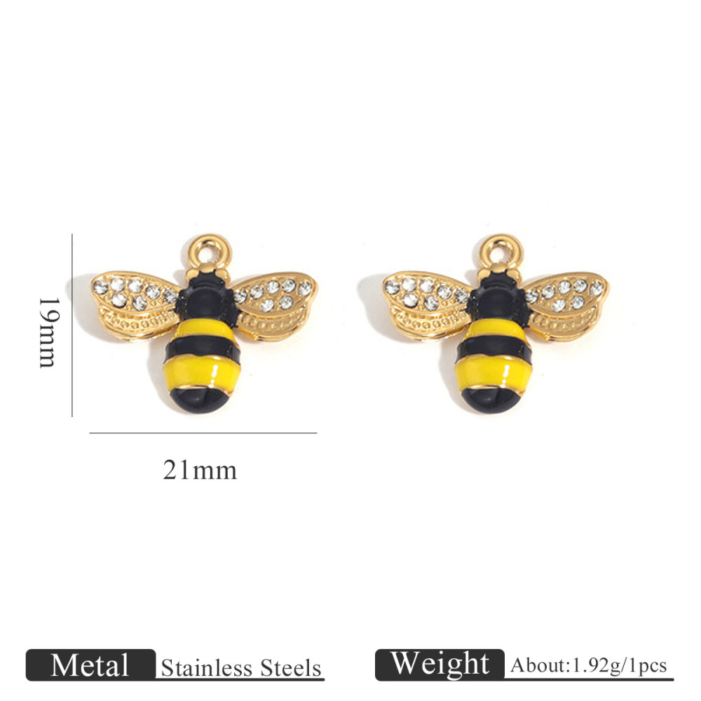 Pendentif Femme Étanche En Acier Inoxydable Delicatebee À Faire Soi-Même (1 Pièce) 
