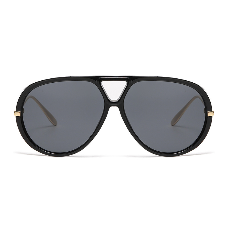 1 Paire De Lunettes De Soleil Simples Pour Femmes, Couleur Unie Et Décontractée Image5