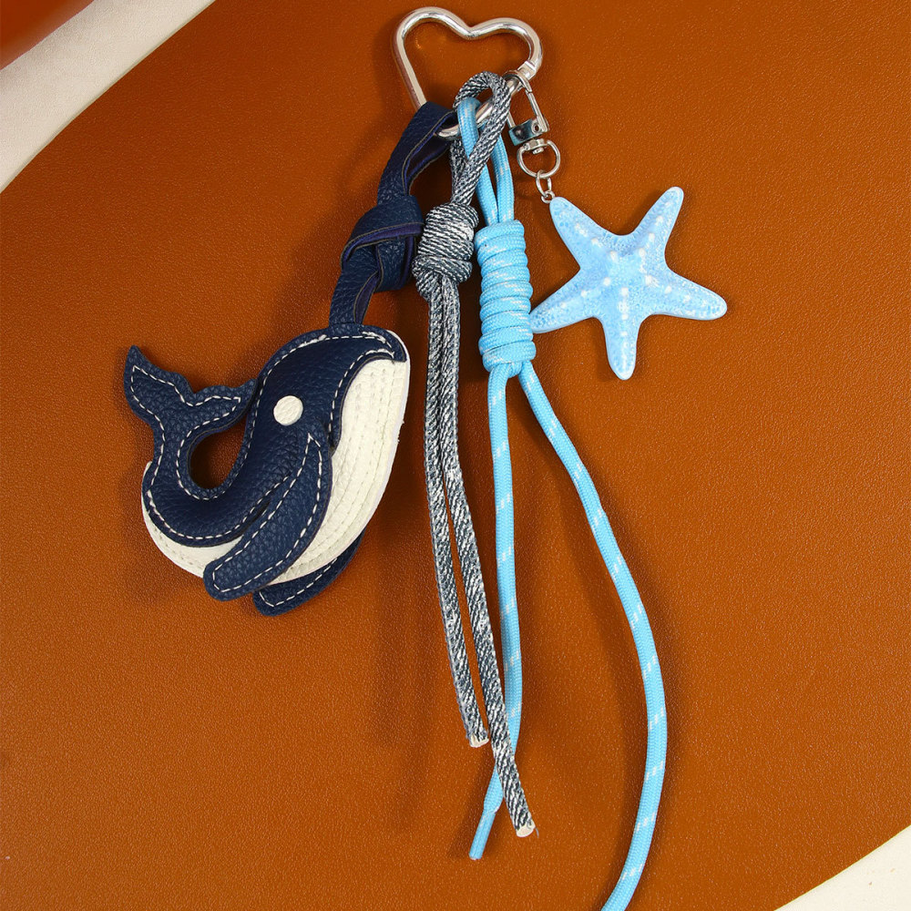 Pendentif De Sac En Pu, Léger, Luxueux Et Mignon, Petite Baleine 
