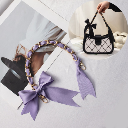1 Chaîne D'Extension De Sac À Main En Aluminium Pour Femme Avec Nœud Papillon 2
