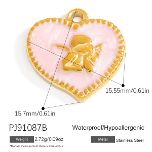 Pendentifs À Faire Soi-Même En Acier Inoxydable Étanche Couleur Or Oceanic h5