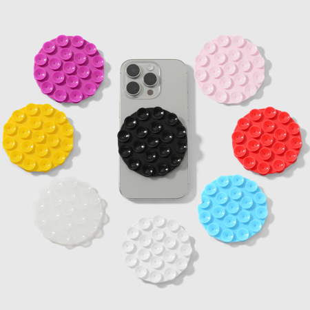 1 ventouse double face autocollante antidérapante en silicone pour téléphone