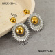 Boucles d'oreilles en acier Image2