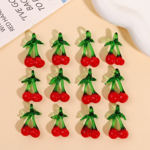 Pendentifs En Verre De Fruits Mignons De La Série Simple h5 Image4