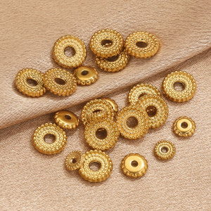 Perles D'Espacement En Acier Inoxydable De Forme Irrégulière, Série Simple, Pour Un Usage Quotidien. h5 Image3