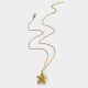 Collier étoile de mer en or Image2