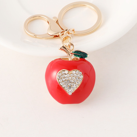 Porte-clés en alliage de pomme 1 pièce