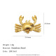 Pendentif Crabe - Or Image10