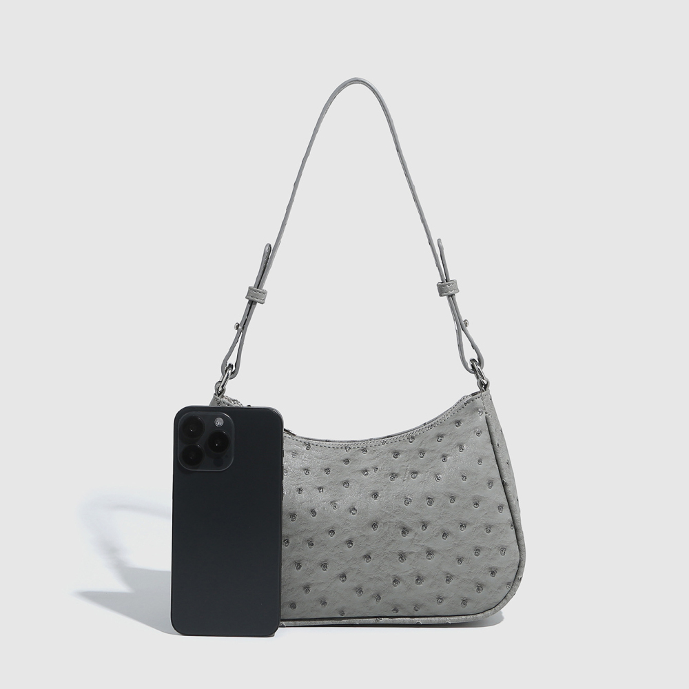 Sac À Bandoulière Simple Et Classique En Pu Pour Femme, 1 Pièce, À Rivets h5Image5