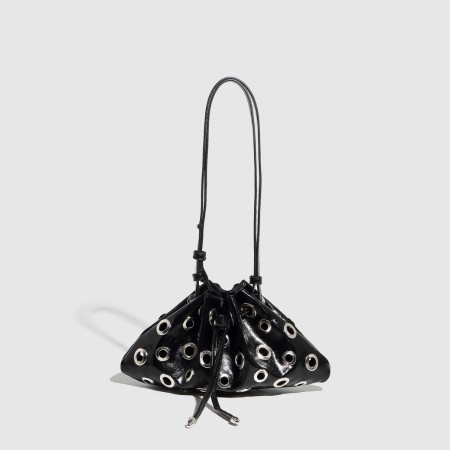 Sac à bandoulière en PU pour femme, série luxueuse, rivet classique, 1 pièce