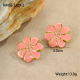 Boucles d'oreilles roses Image2