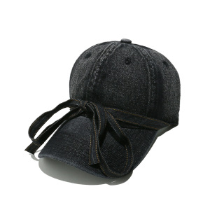 Chapeaux Pour Femmes En Coton Avec Nœud Papillon Rétro, Série Simple, 1 Pièce h5 