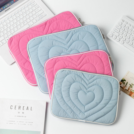Sac technique pour femme en polyester, série Simple, motif cœur quotidien, 1 pièce
