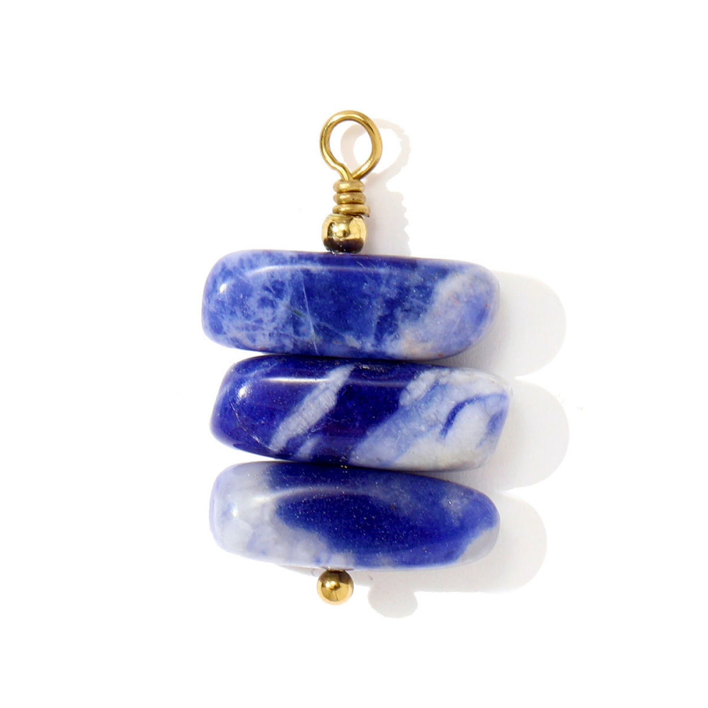 Pendentifs Pour Femmes En Perles Rétro Et Pierres Naturelles, 1 Pièce