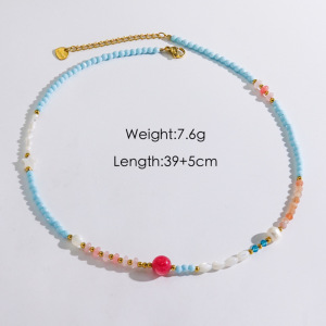 Collier De Perles Léger, Luxueux Et Élégant Pour Femme h5 
