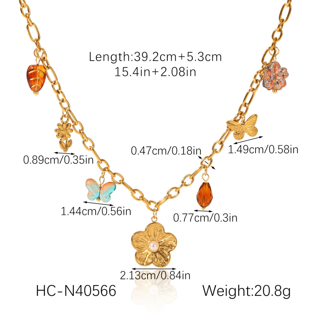 1 Paire De Colliers Pendentifs Tortue De Vacances En Acier Inoxydable Étanche Pour Femmes, Collection Simple Series Image2