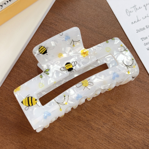 1 Pince À Cheveux En Acrylique Sweet Bee Pour Femme h5