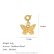 Pendentif Papillon - Or Image9