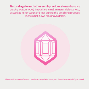 Pendentif Classique En Pierres Naturelles Pour Femme, 1 Pièce h5 Image6