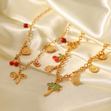 1 paire de colliers simples avec pendentif en forme de nœud papillon en acier inoxydable pour femme