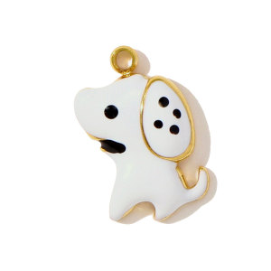 Pendentif Femme Étanche En Acier Inoxydable, Motif Aliments Et Animaux Naturels (1 Pièce) h5