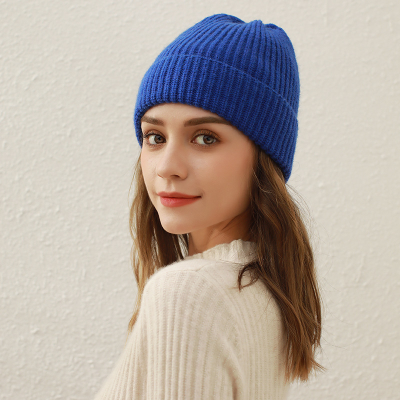 1 Chapeau Pour Femme En Polyester Doux Et Uni, Idéal Au Quotidien 